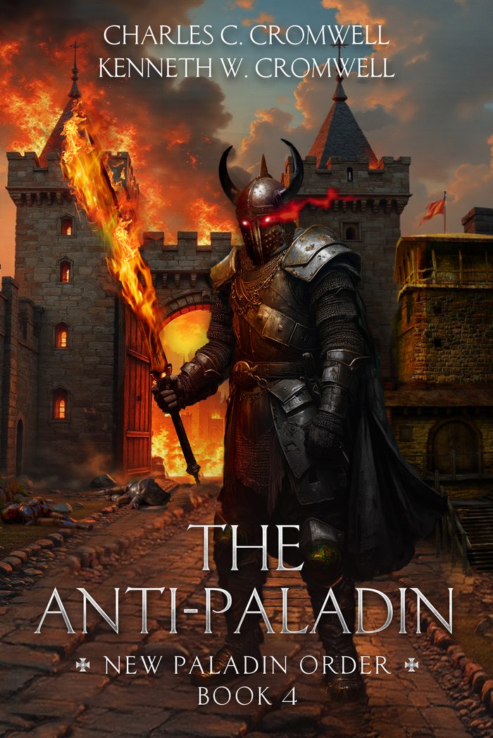 The Anti-Paladin book cover — Book Four of the New Paladin Order